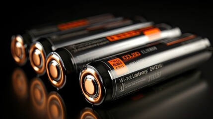 Wall Mural - performance blank batteries