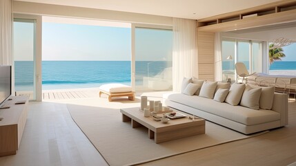 Poster - simple beach interior design