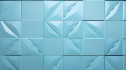 Poster - ceramic light blue texture