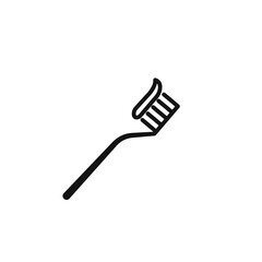 Poster - tooth brush icon (2) vector set collection for web