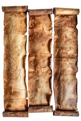 Poster - Vintage scrolls with intricate designs