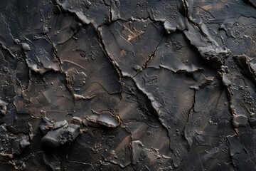 Poster - A detailed image of a rocky surface with texture and patterns