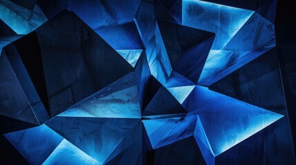 Wall Mural - black blue blackground