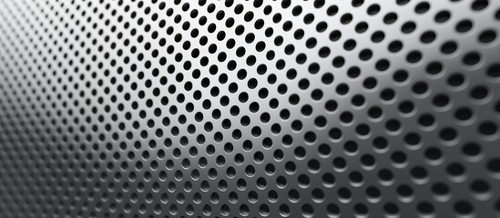 Metal background pattern. Metal grid texture banner
