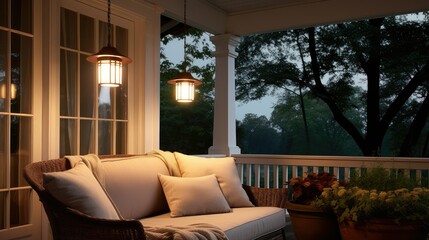 Poster - ceiling barn lights