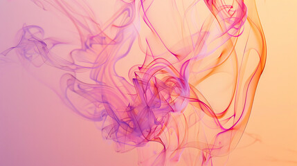 Wall Mural - smoke pastel gradient flowing abstract concept design wallpaper background