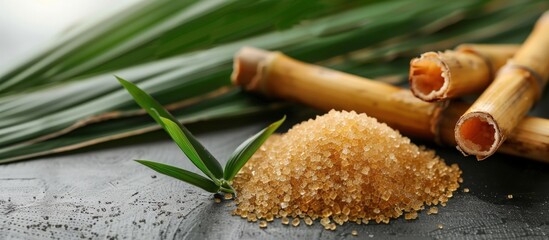 Brown Sugar and Sugarcane: Natural Sweetness