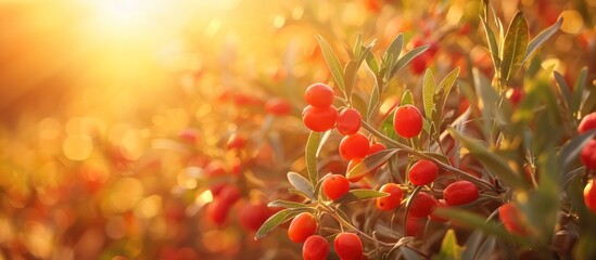 Wall Mural - Sunset Berries