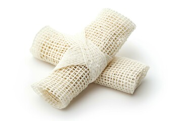 Poster - Two rolls of Burlock paper on a clean white surface