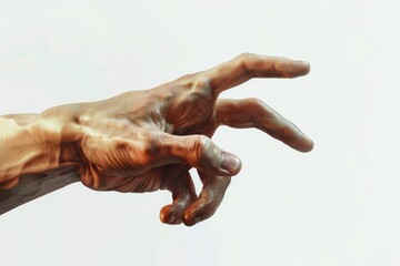 Aufkleber - Close-up view of a person's hand holding an object, unknown nature