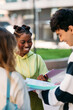 © Studio Firma/Stocksy - Studying outside