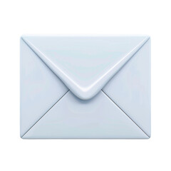 Wall Mural - white envelope 3d render