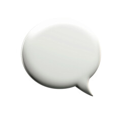 Wall Mural - white speech bubble