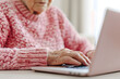 © RemsH - an elderly person with a laptop, technology and seniors, scam, isolation, vulnerable