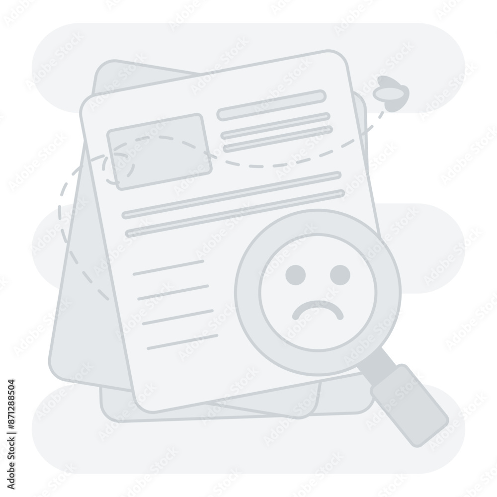 Not Result Design No Result Found Empty States Illustration, perfect for user interface ...