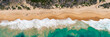 © Neal Pritchard/Stocksy - Overhead aerial view of coastline