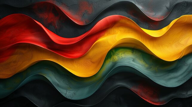 Juneteenth Tribute: Modern Black History Month Design