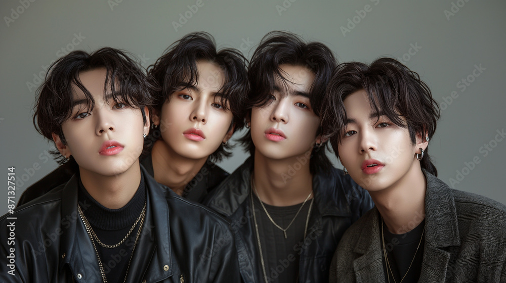 K-POPグループ メンバー写真 55377-1410-