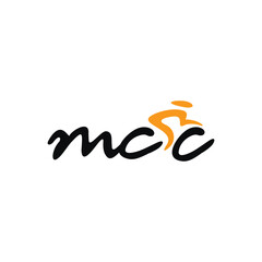 Wall Mural - M C C cycle logo icon vector template.eps