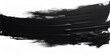 © Planetz - Abstract Black Brushstroke on White Background