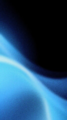 Wall Mural - dark blue to light blue to white abstract curvy grainy texture gradient background wallpaper