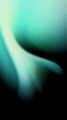 Wall Mural - mint green to light green to dark brown abstract curvy grainy texture gradient background wallpaper