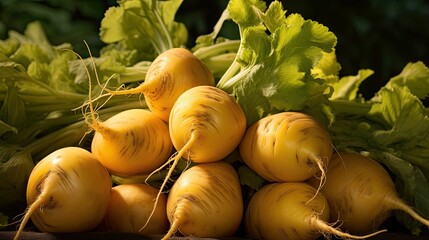 Poster - vibrant golden beet