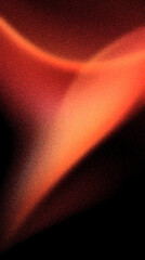 Wall Mural - orange to red to brown abstract curvy grainy texture gradient background wallpaper