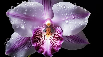 Canvas Print - flower orchid purple