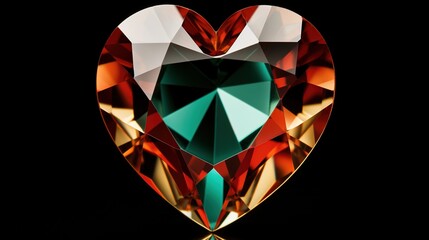 Poster - heart shaped diamond