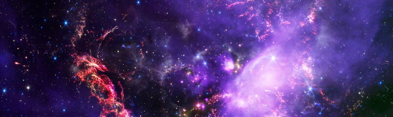 Wall Mural - galaxies in space. elements of this image furnished by nasa.