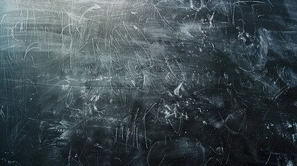 Wall Mural - Erased chalk on blackboard creating abstract backdrop