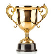 © patternforstock - Gold trophy cup for first prize winning clip art