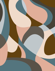 Sticker - Color abstract background for design.	