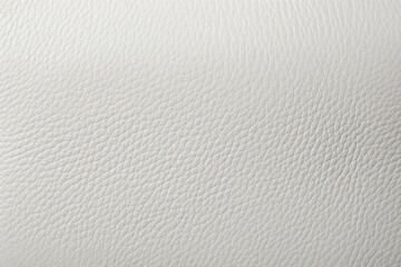 Canvas Print - Close-up Texture of White Leather