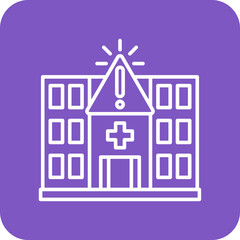 Poster - Hospital Icon