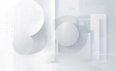 Poster - High-quality abstract gray background illustration.