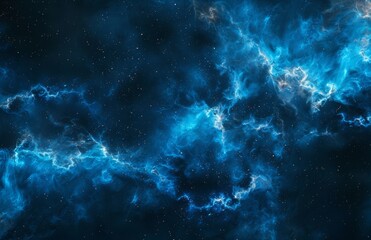 Wall Mural - three-dimensional illustration of deep space nebulas and galaxies.