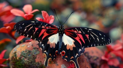 Wall Mural - Stunning butterfly ready for pictures