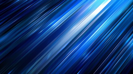 Wall Mural - Abstract blue lines background