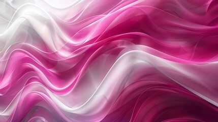 Poster - Abstract magenta and white fabric background
