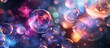 © zaen_studio - Abstract Cosmic Bubbles in a Vibrant Universe