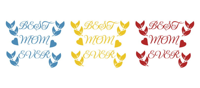 mother's day icon on a white background, vector illustration