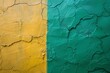 © Chanagun - Background of two separate green and yellow colors