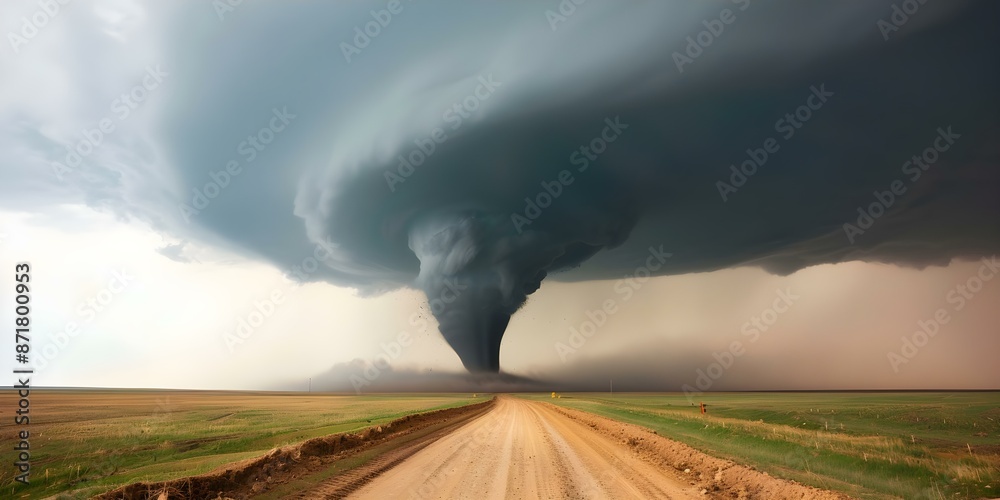 Documenting the EF3 tornado spawned by a supercell in Kansas as storm ...