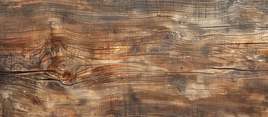 Poster - Detailed texture of natural wood in high resolution, ideal for use as a copy space image.