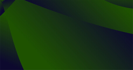 Canvas Print - dark green gradient elegant background