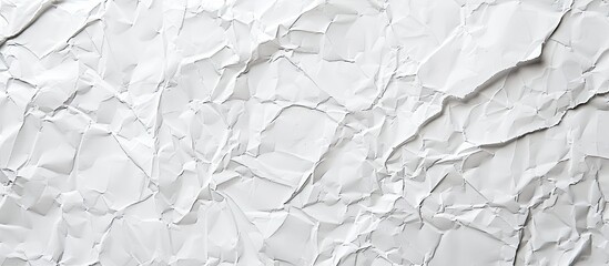 Fototapete - Background with a blank white paper texture perfect for showcasing a copy space image.