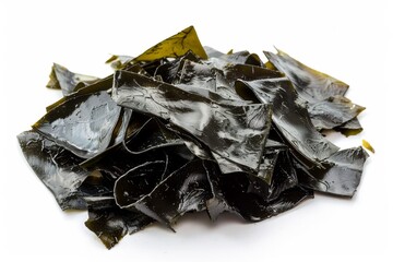 Poster - Dried Japanese seaweed isolated