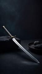 Wall Mural - Katana sword